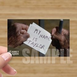 Single - Planet of the Apes Storyboard Card #65